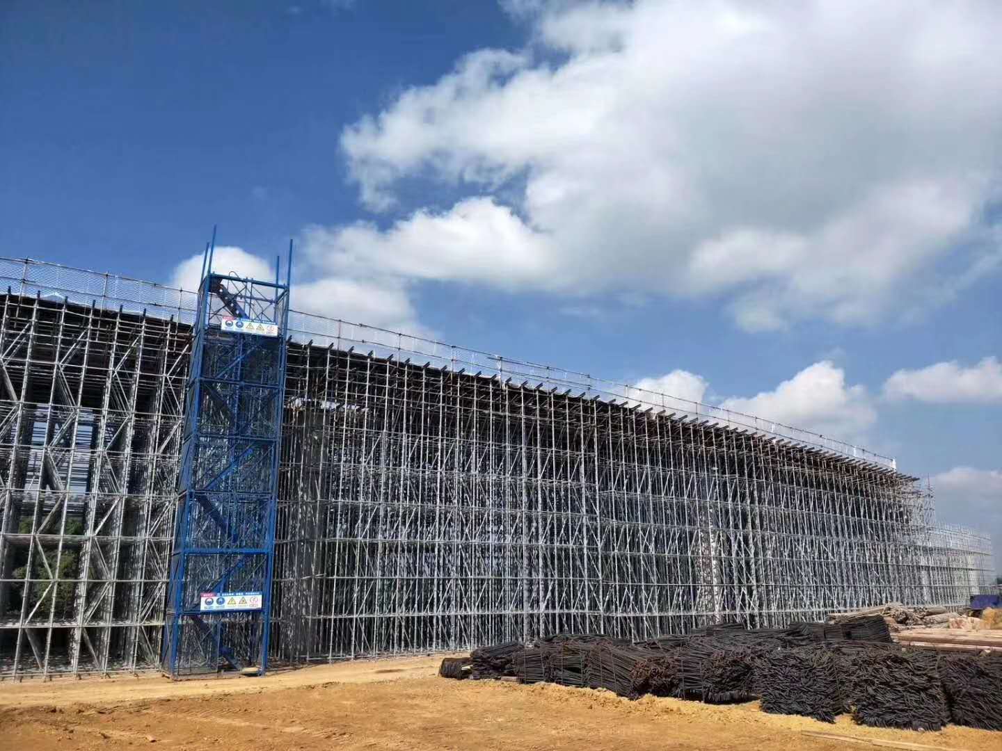 盤扣腳手架搭建周期短，經(jīng)濟(jì)效益好！