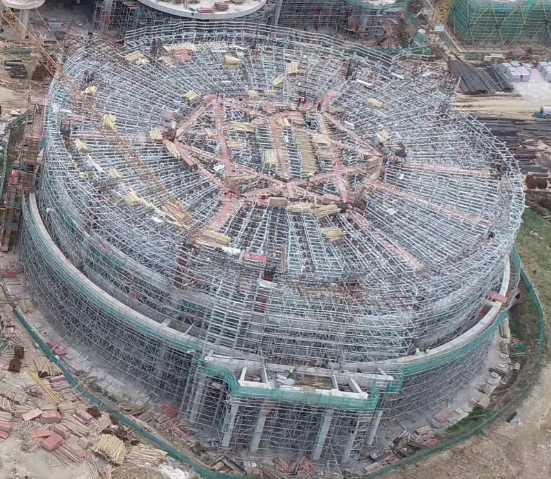 盤扣式腳手架做模板內支撐架搭設方案 (圖1) 盤扣式腳手架做模板內支撐架搭設方案 (圖1)